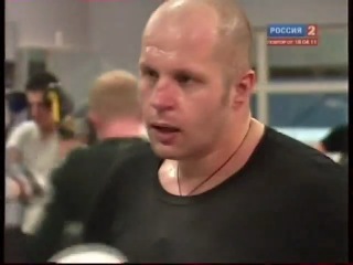 the plot of the training of fedor emelianenko in the netherlands at the tc russia-2 (the quality is better)